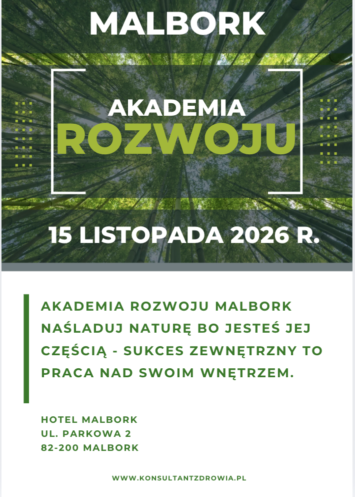 Akademia Rozwoju MALBORK 15 listopada 2026r.